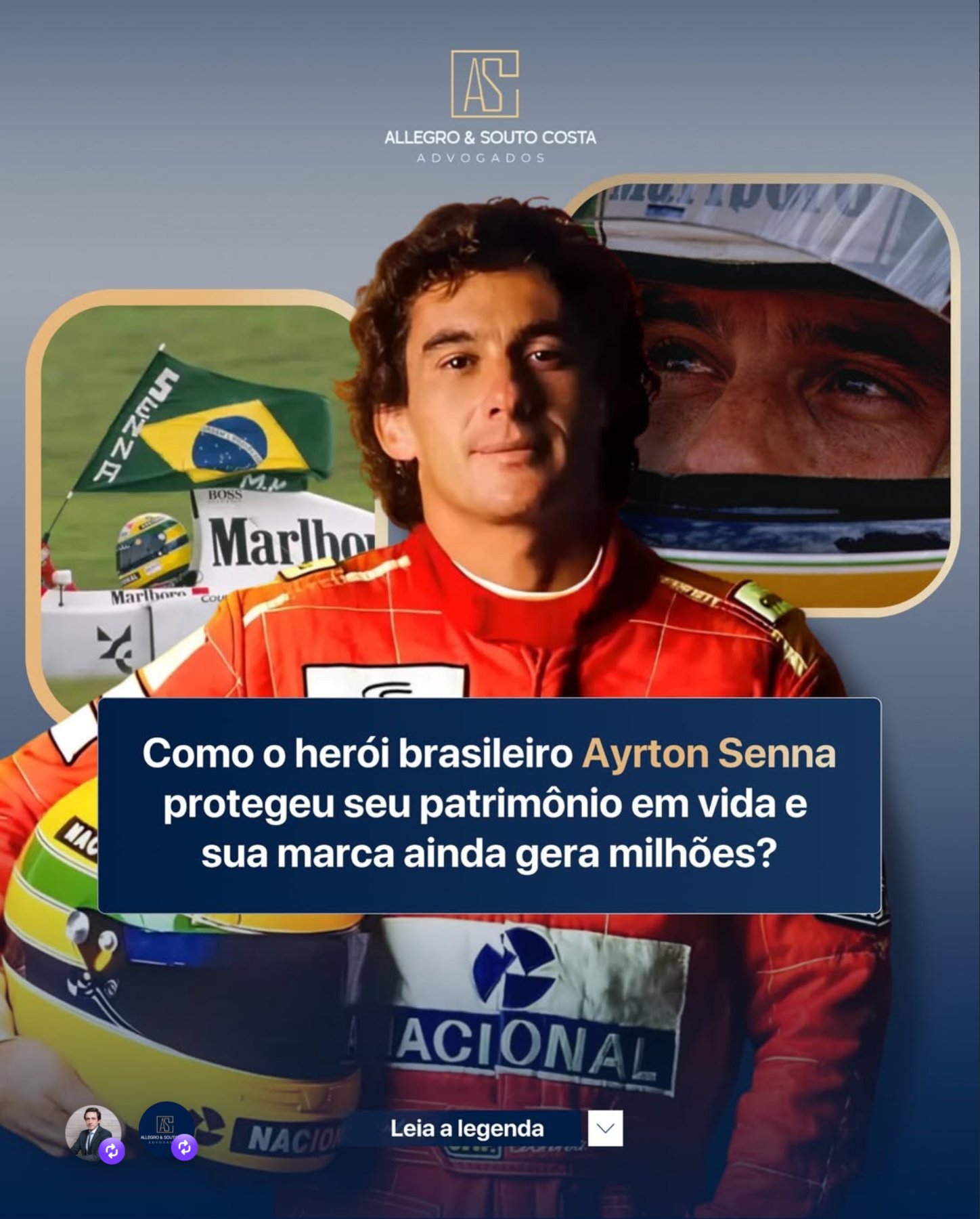 Como Ayrton Senna protegeu seu patrimônio